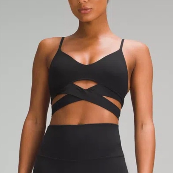 Lululemon Still Now Bra *Light Support, Black - Picture 1 of 5